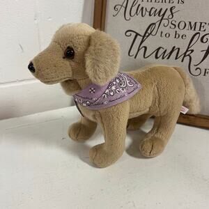 American Girl Doll 2003 GOTY Kailey Pet Dog "Sandy" Golden Retriever w/ Bandana